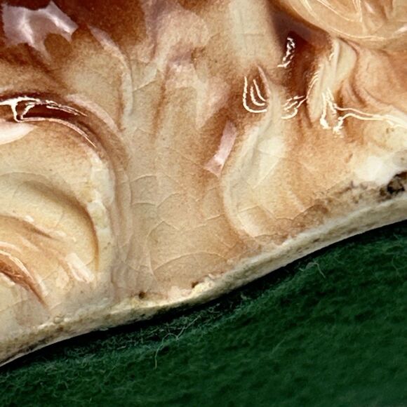 Vintage Relpo 1893 Japan MCM Ceramic Cocker Spaniel Dog Planter Sponge Holder 5" - Picture 12 of 16